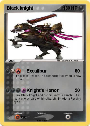 Pokemon Black knight
