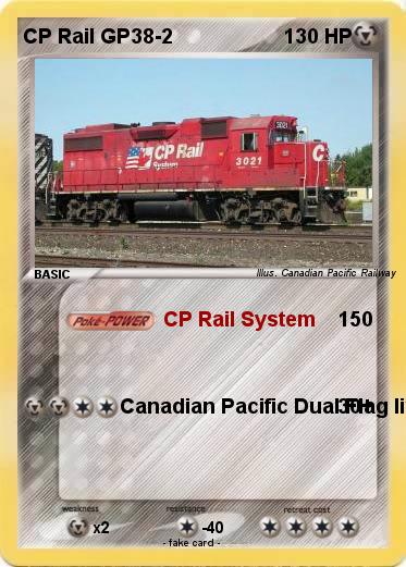 Pokemon CP Rail GP38-2