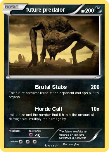 Pokemon future predator