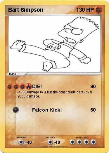 Pokemon Bart Simpson