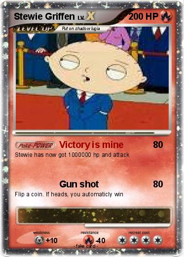 Pokemon Stewie Griffen