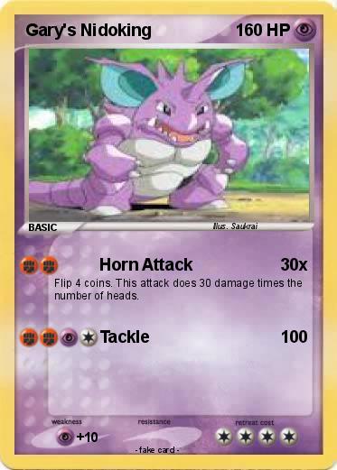 Pokemon Gary's Nidoking