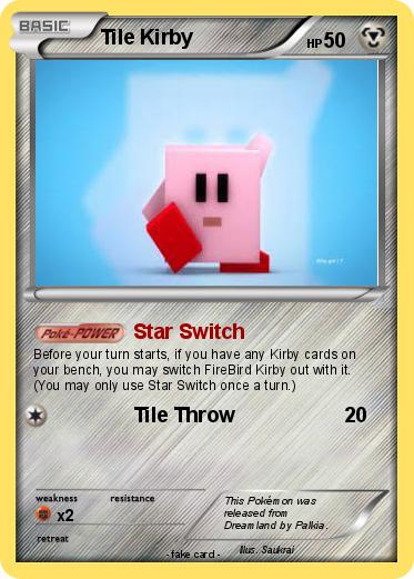 Pokemon Tile Kirby