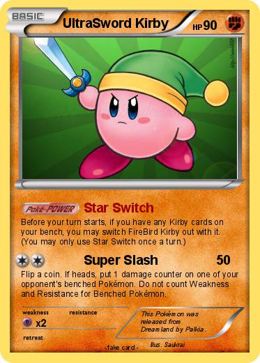 Pokemon UltraSword Kirby