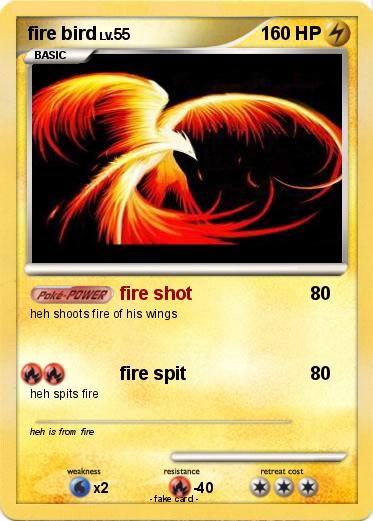 Pokemon fire bird