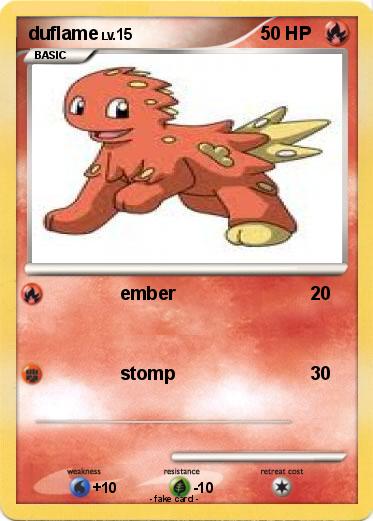 Pokemon duflame