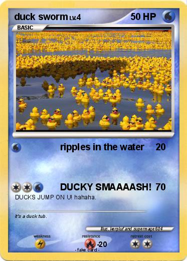 Pokemon duck sworm