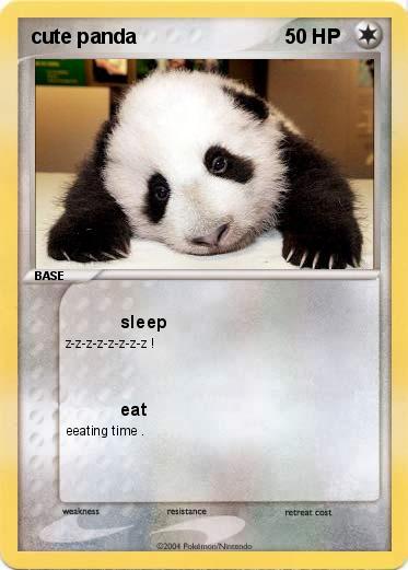 Pokemon cute panda