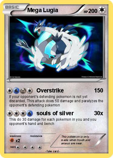 Pokemon Mega Lugia