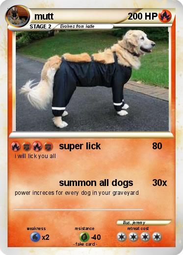 Pokemon mutt