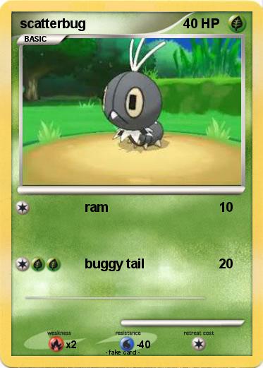 Pokemon scatterbug