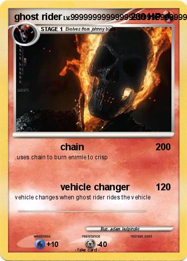 Pokemon ghost rider