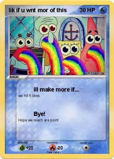 Pokemon lik if u wnt mor of this