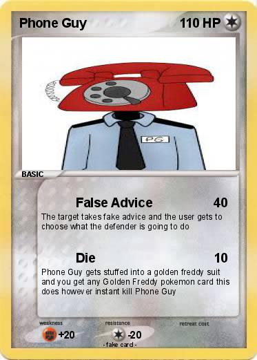 Pokemon Phone Guy