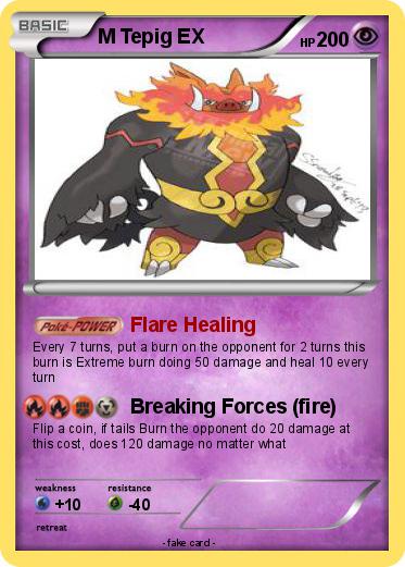 Pokemon M Tepig EX