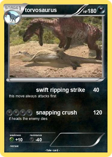 Pokemon torvosaurus