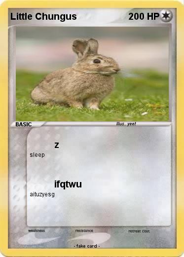 Pokemon Little Chungus
