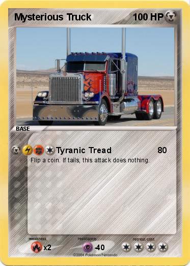 Pokemon Mysterious Truck