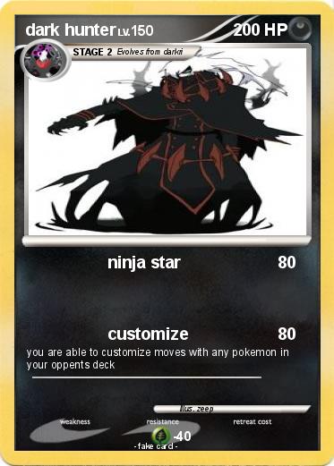 Pokemon dark hunter