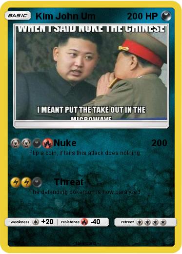 Pokemon Kim John Um