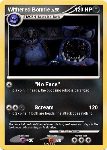 Pokemon Withered Bonnie