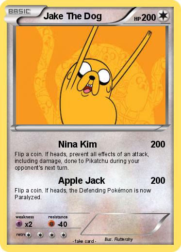 Pokemon Jake The Dog