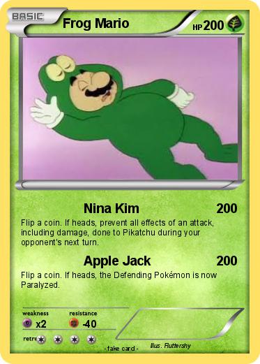 Pokemon Frog Mario