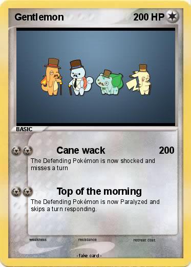 Pokemon Gentlemon