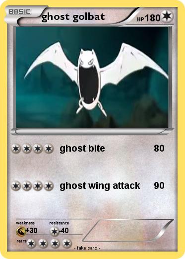 Pokemon ghost golbat