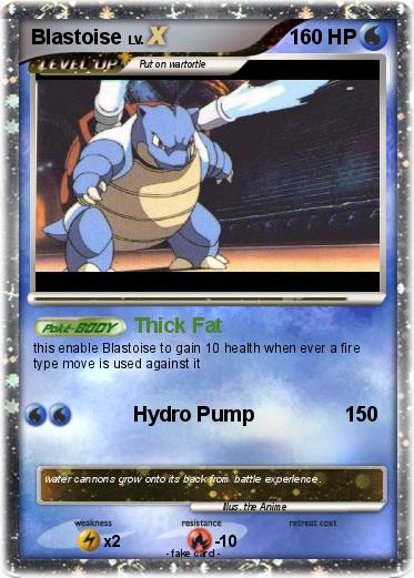 Pokemon Blastoise
