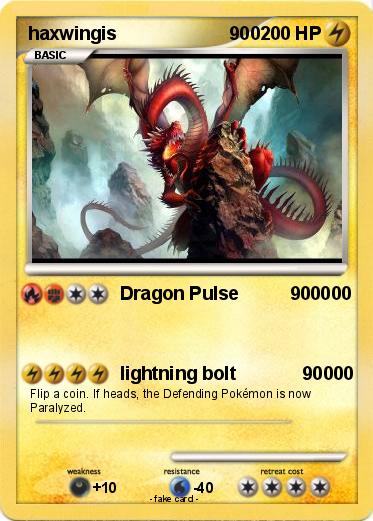 Pokemon haxwingis                      900