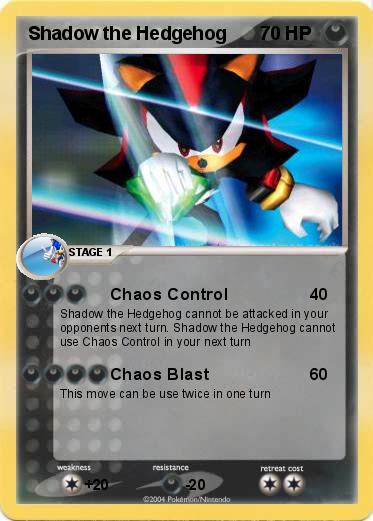 Pokemon Shadow the Hedgehog