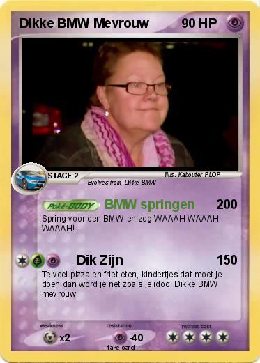 Pokemon Dikke BMW Mevrouw