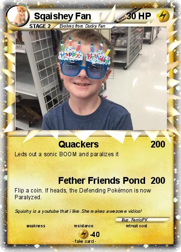 Pokemon Sqaishey Fan