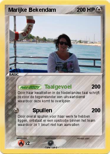 Pokemon Marijke Bekendam