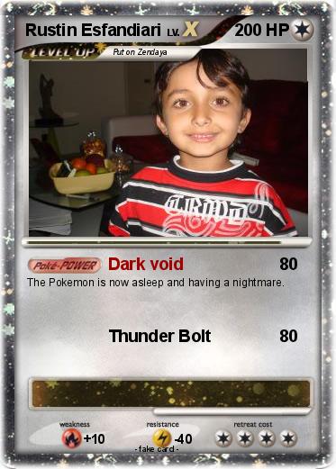 Pokemon Rustin Esfandiari