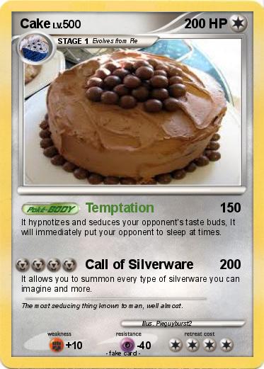Pokemon Cake
