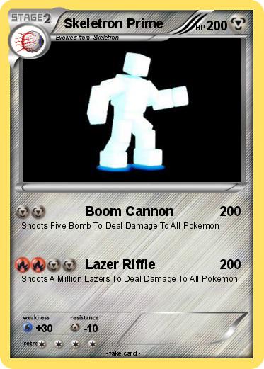 Pokemon Skeletron Prime