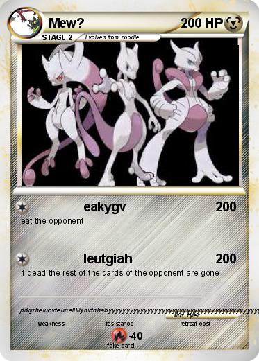 Pokemon Mew?