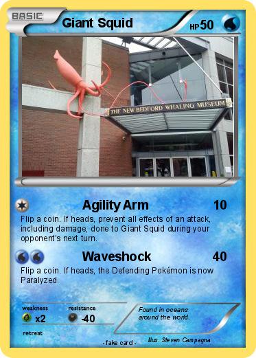 Pokemon Giant Squid