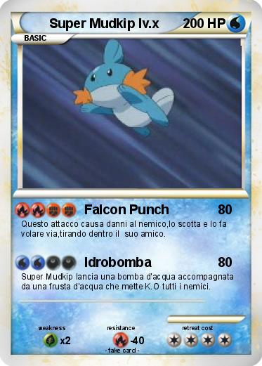 Pokemon Super Mudkip lv.x
