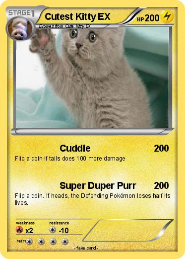Pokemon Cutest Kitty EX
