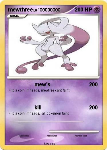 Pokemon mewthree