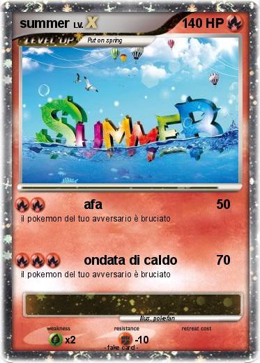 Pokemon summer
