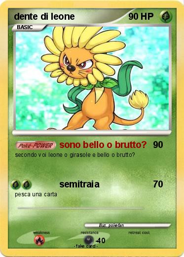 Pokemon dente di leone