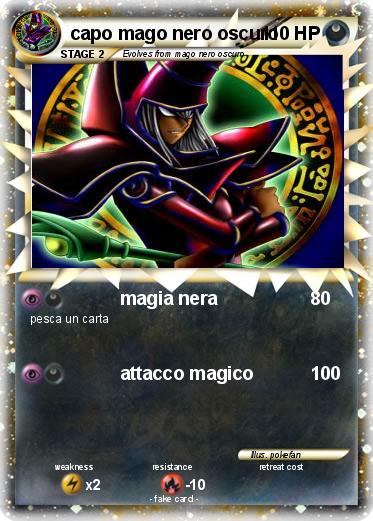 Pokemon capo mago nero oscuro
