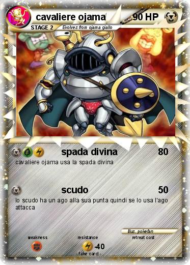 Pokemon cavaliere ojama