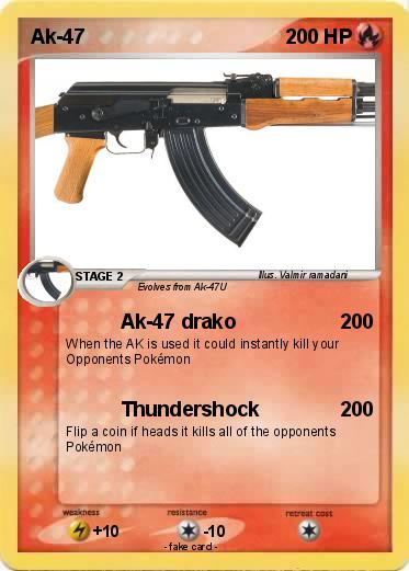 Pokemon Ak-47