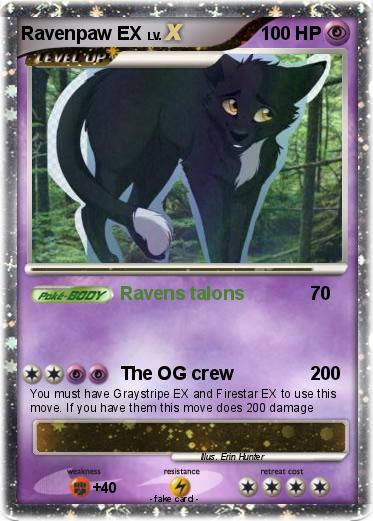 Pokemon Ravenpaw EX