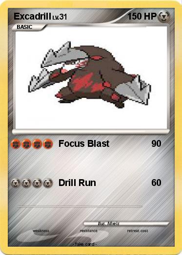 Pokemon Excadrill